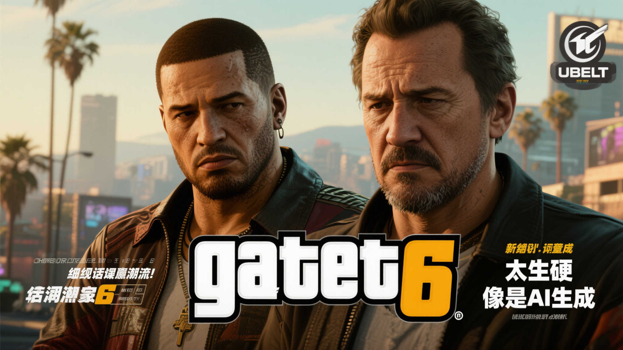 育碧编剧批评《GTA6》预告:风格僵硬,似AI作品 育碧编剧批评《GTA6》预告:风格僵硬,似AI作品