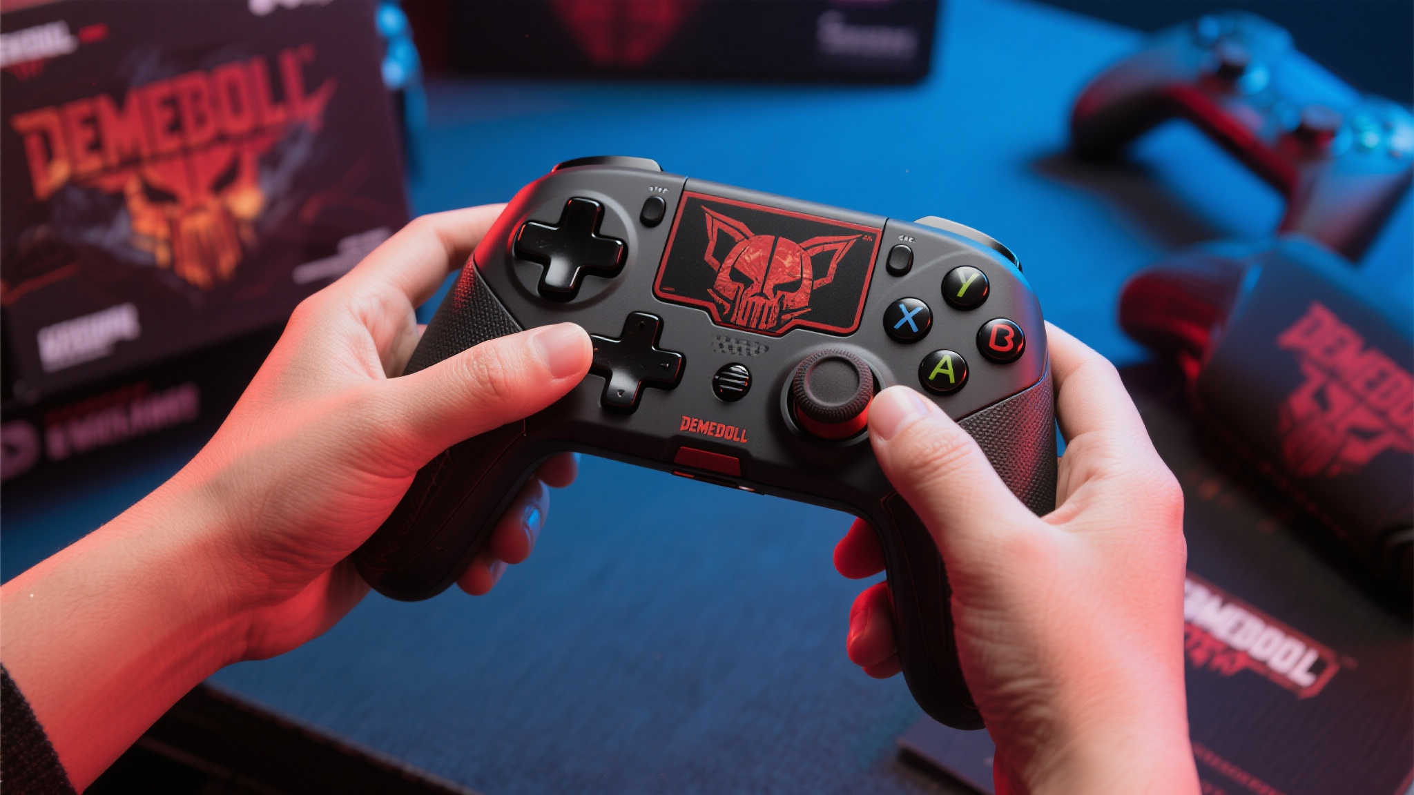 热销一空!《毁灭战士》Xbox主题手柄成战斗神器! 热销一空!《毁灭战士》Xbox主题手柄成战斗神器!