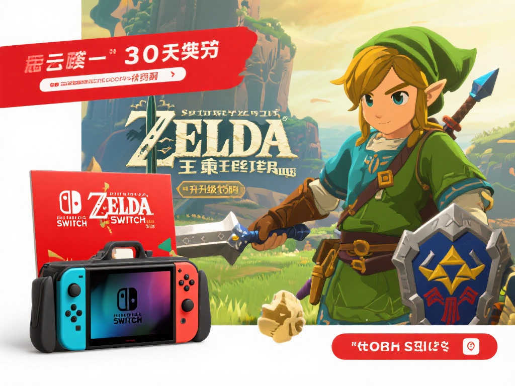 Switch2《塞尔达传说：王国之泪》预购启动：实体卡带搭配升级码
