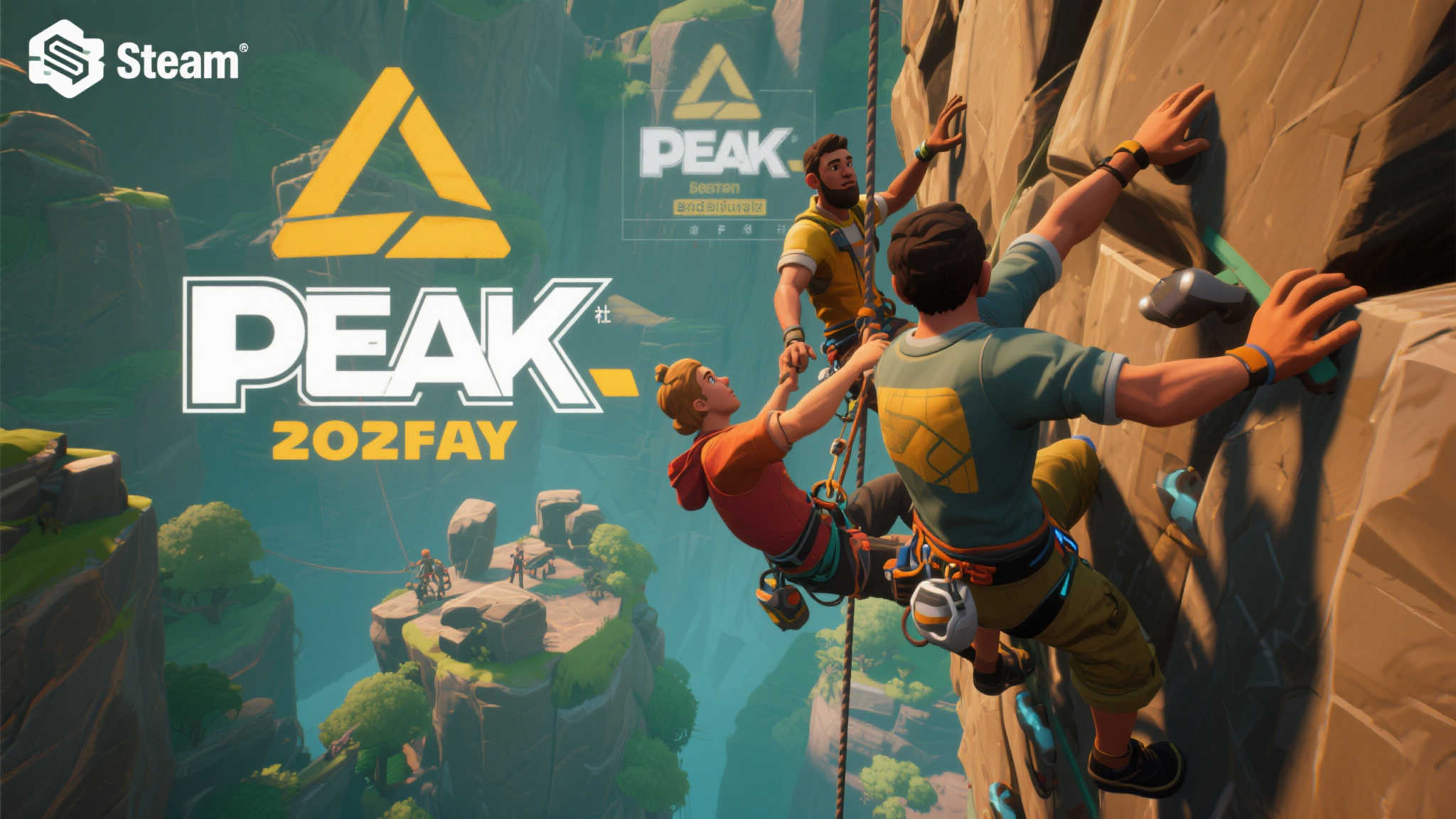 《PEAK》合作攀岩游戏登顶Steam周销量榜! 《PEAK》合作攀岩游戏登顶Steam周销量榜!